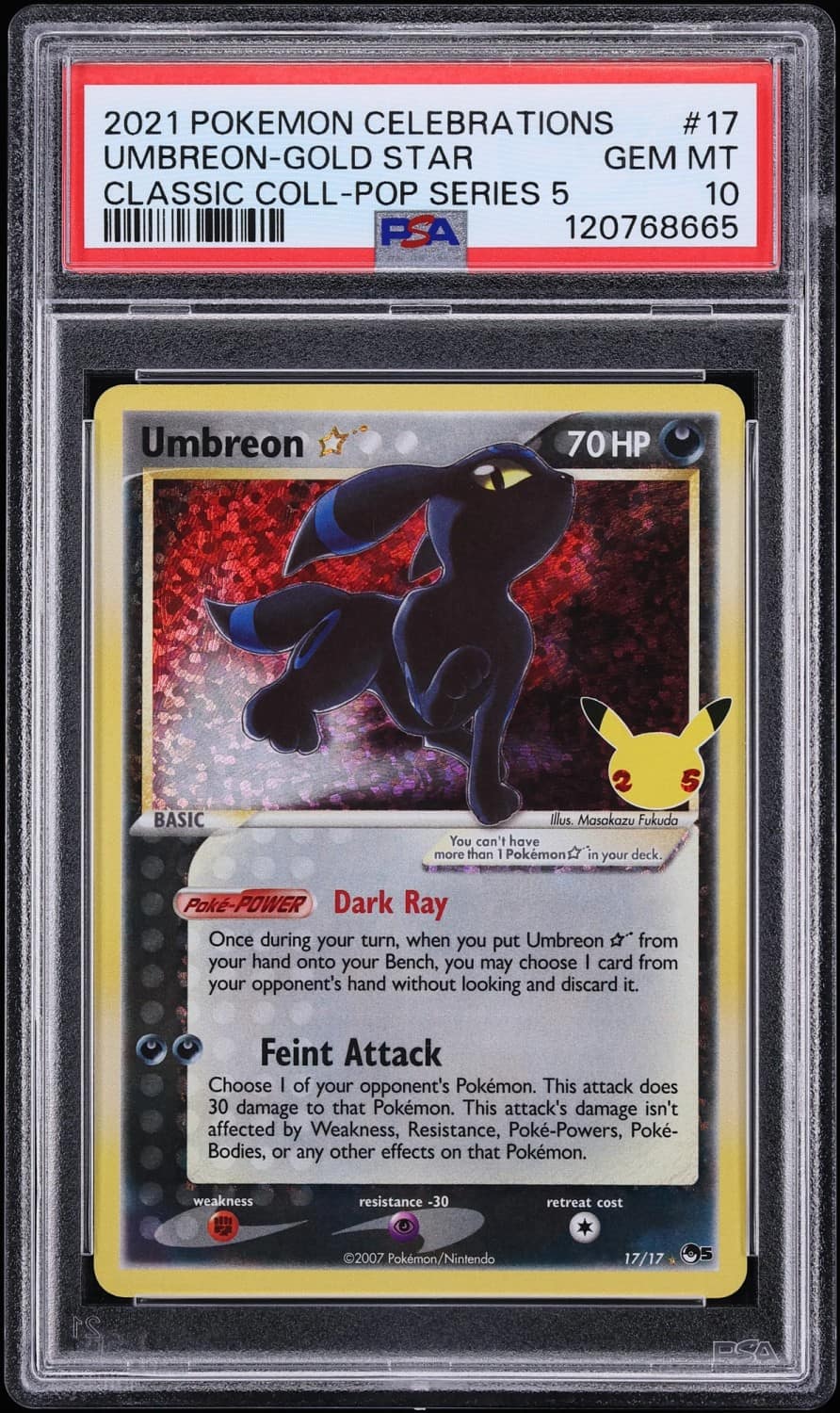 Umbreon-Gold Star