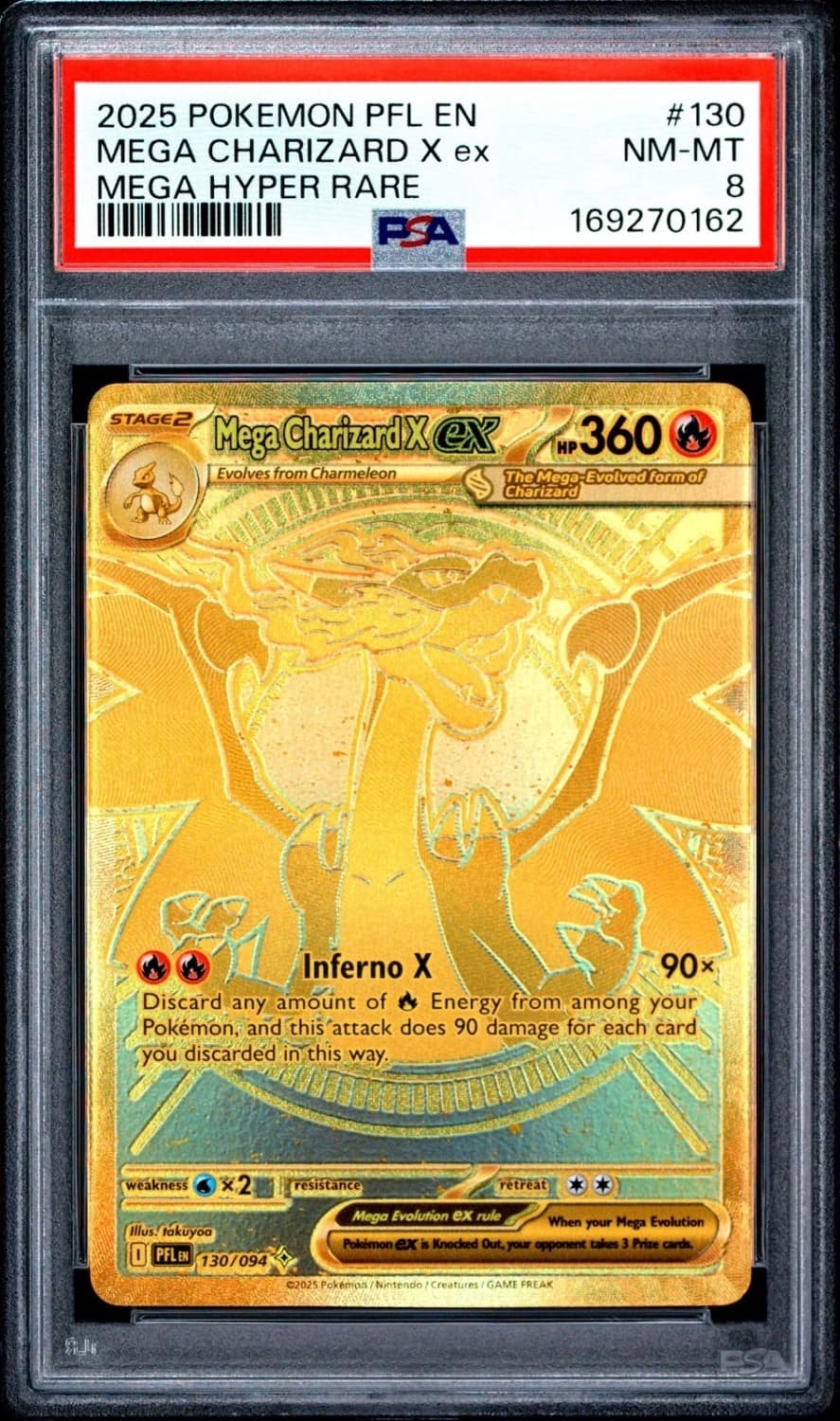 Mega Charizard X Ex
