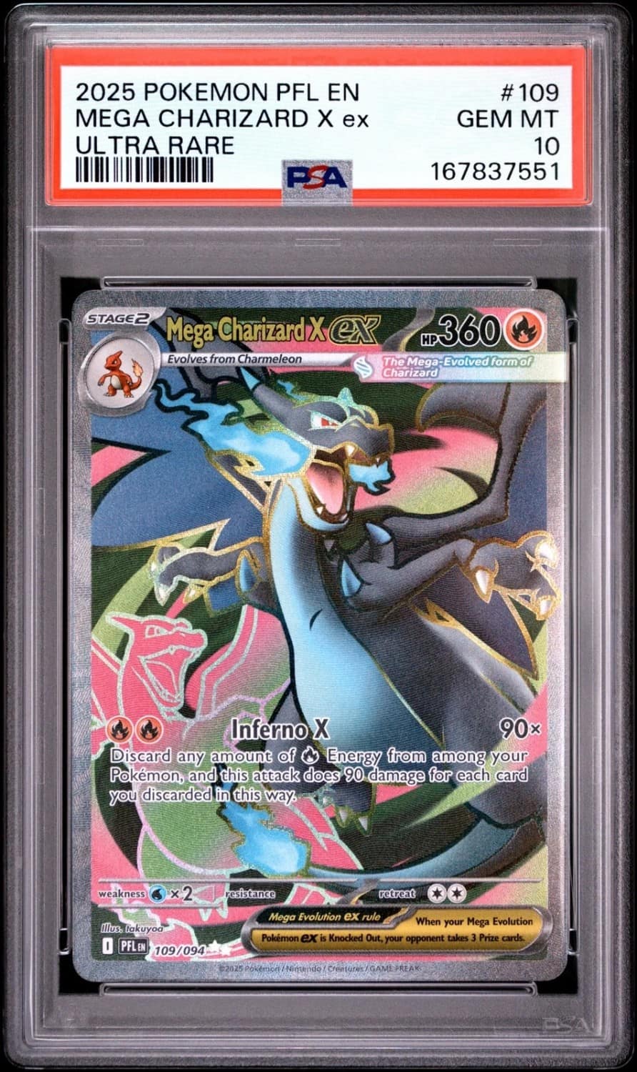 Mega Charizard X Ex