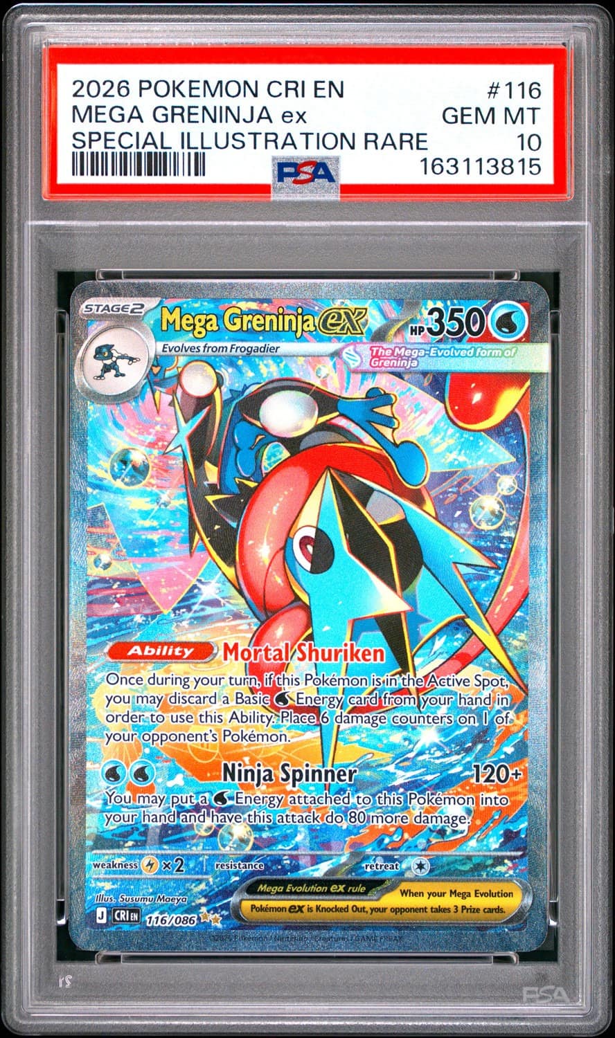 Mega Greninja Ex