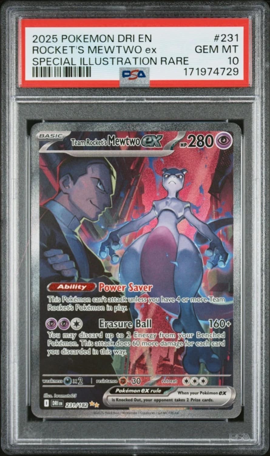 Rocket'S Mewtwo Ex