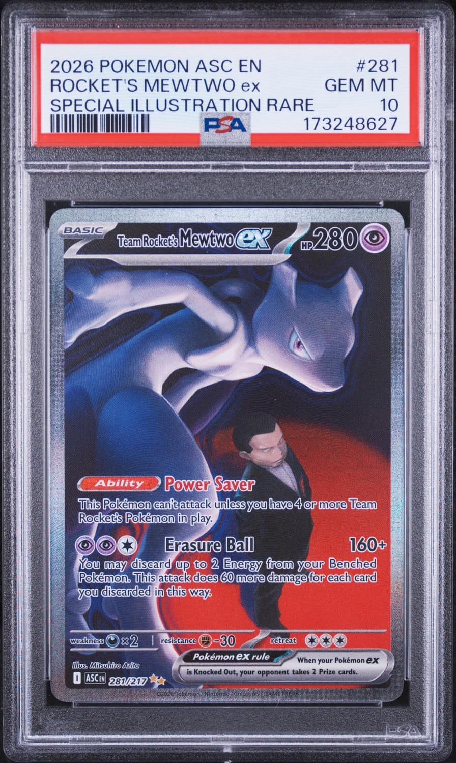 Rocket'S Mewtwo Ex