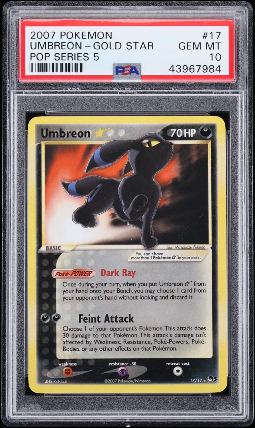 Umbreon-Gold Star