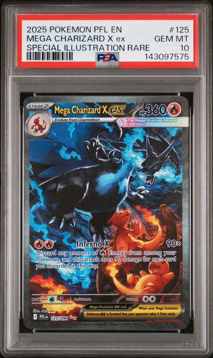 Mega Charizard X Ex