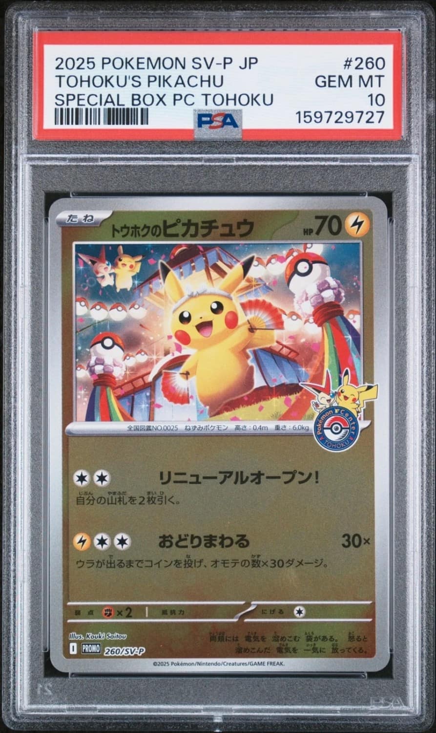Tohoku'S Pikachu