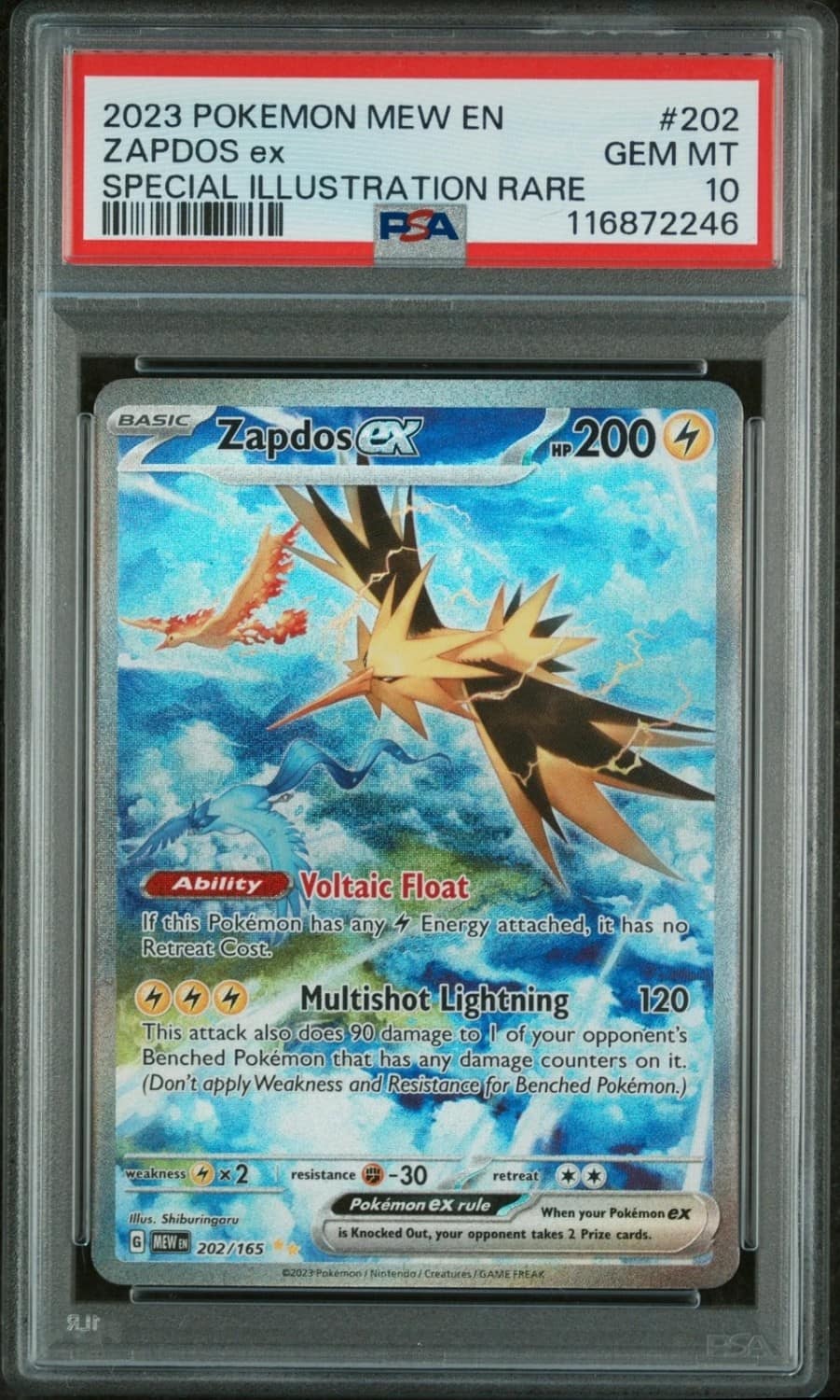 Zapdos Ex