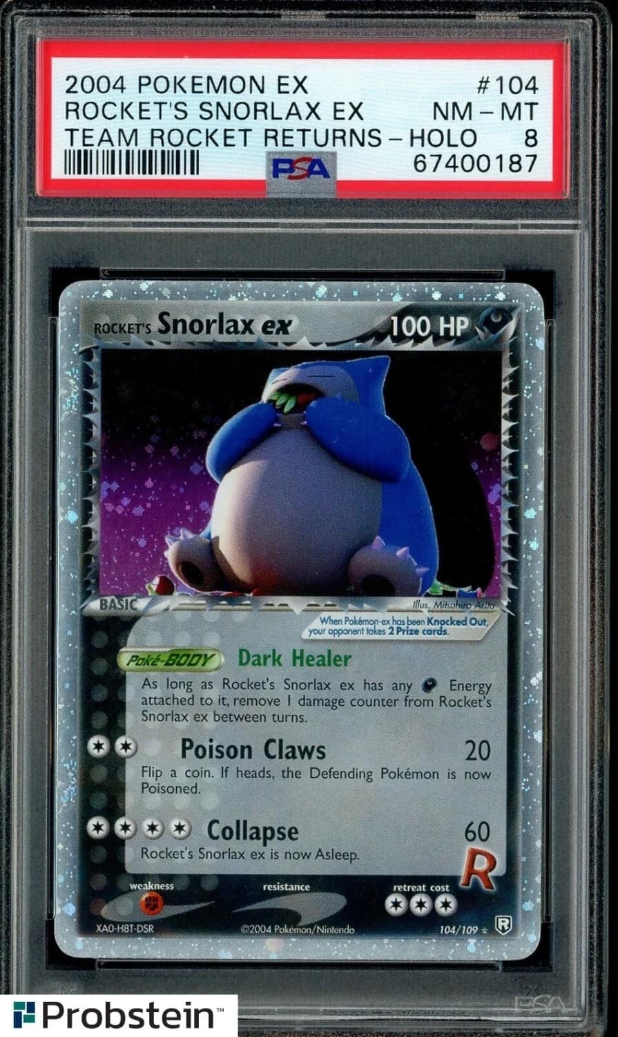 Rocket'S Snorlax Ex