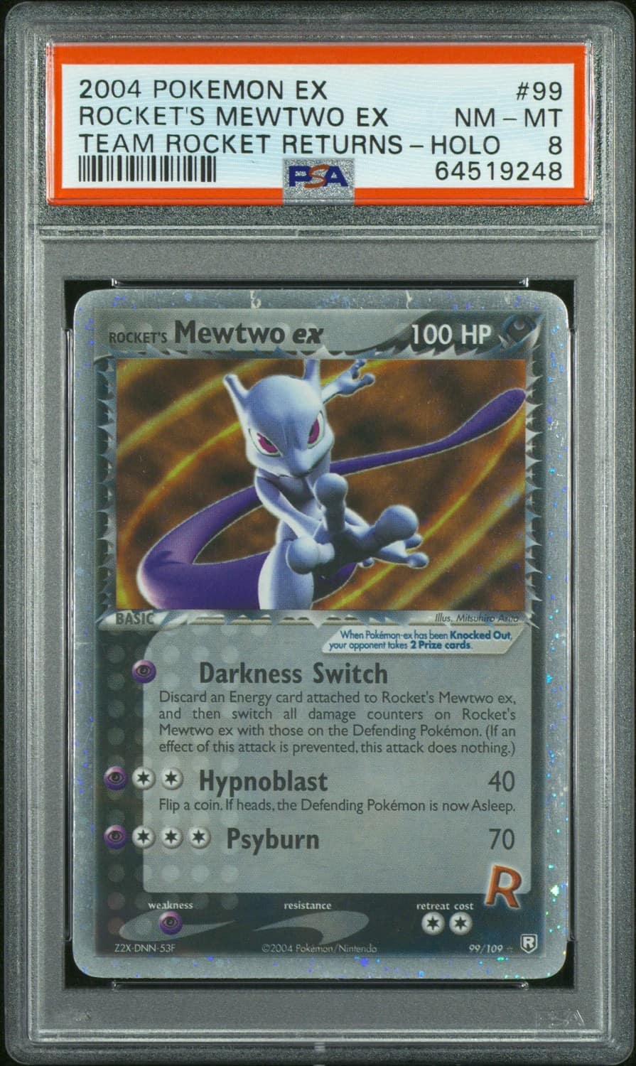 Rocket'S Mewtwo Ex