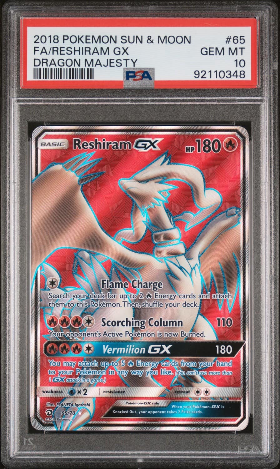 Reshiram Gx