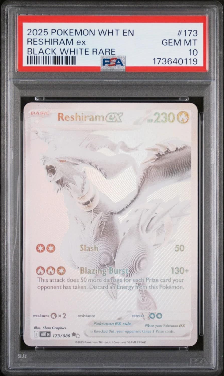 Reshiram Ex
