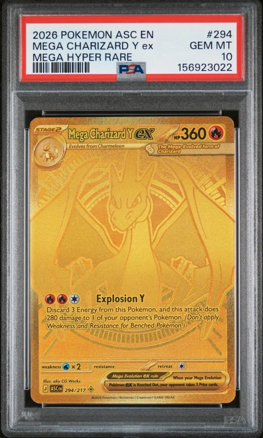 Mega Charizard Y Ex