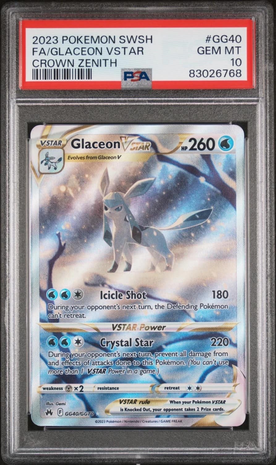 Glaceon Vstar
