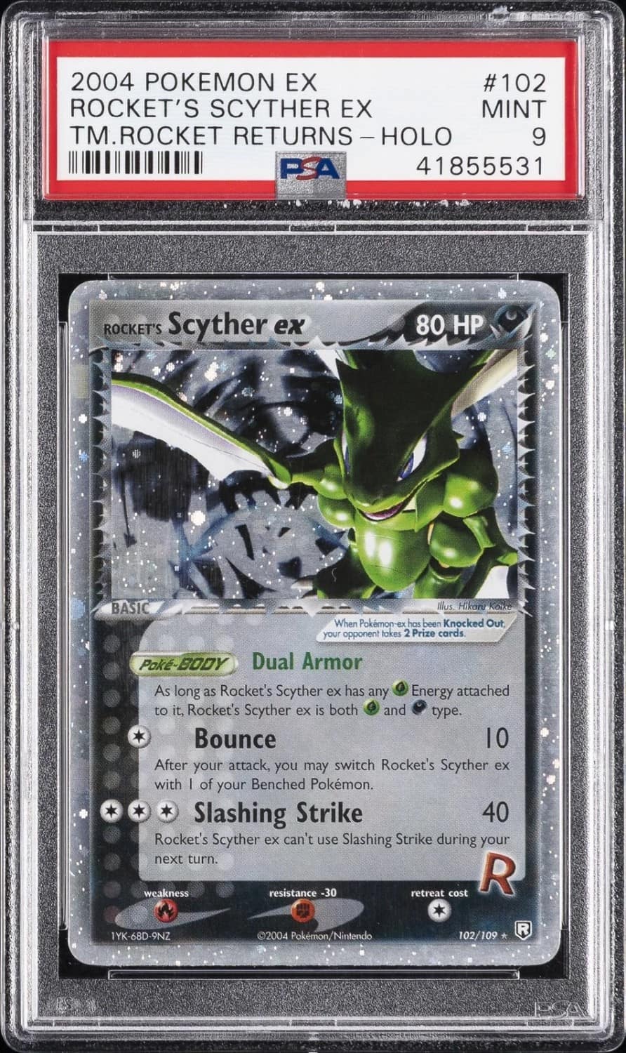Rocket'S Scyther Ex