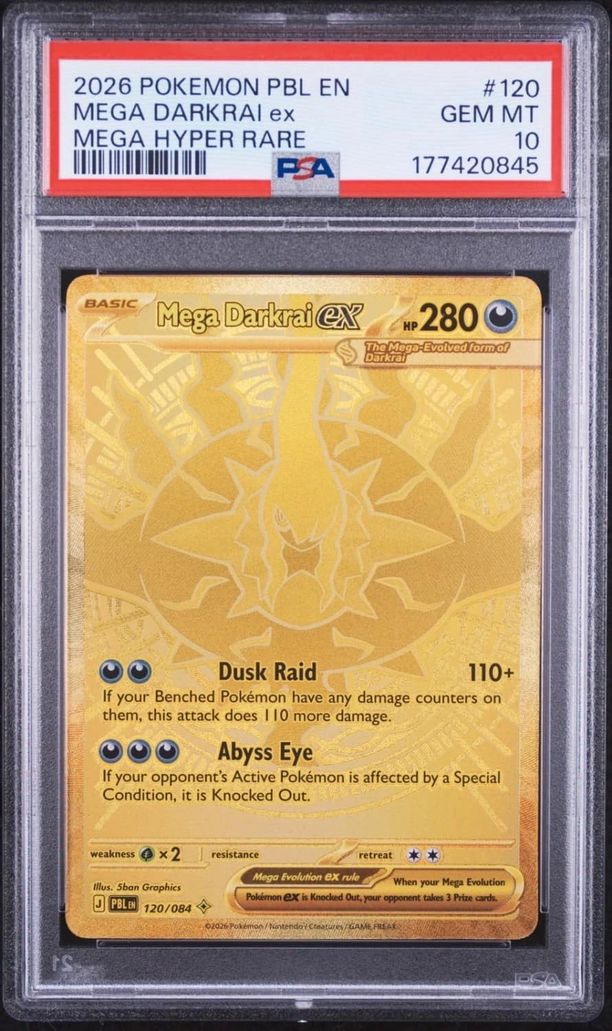 Mega Darkrai Ex