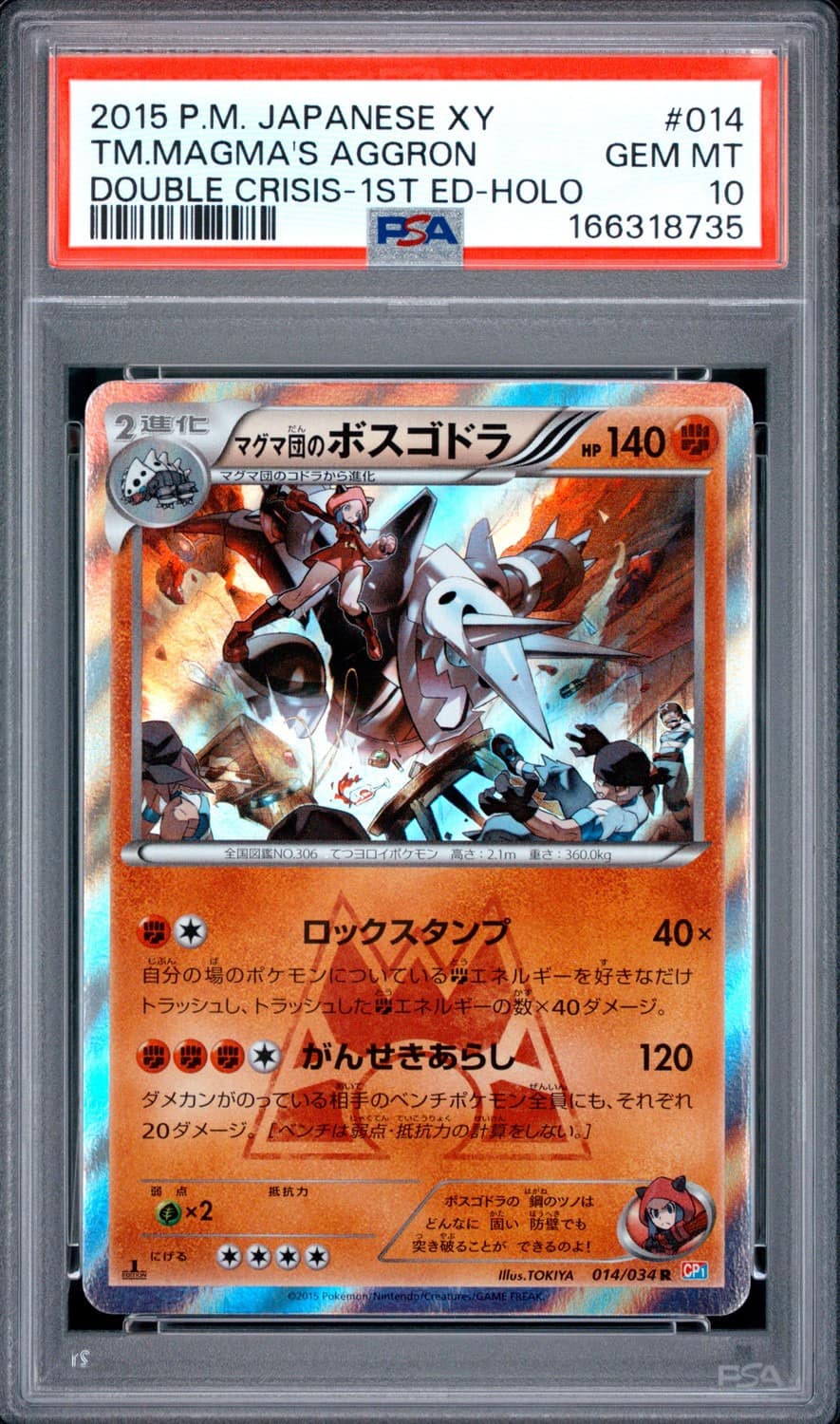 Team Magma'S Aggron