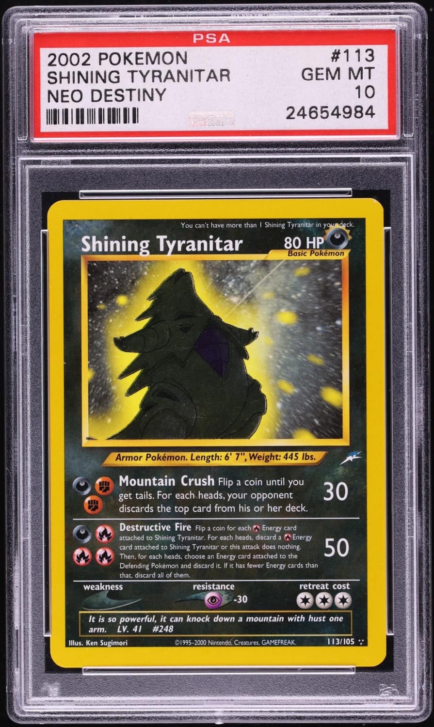 Shining Tyranitar