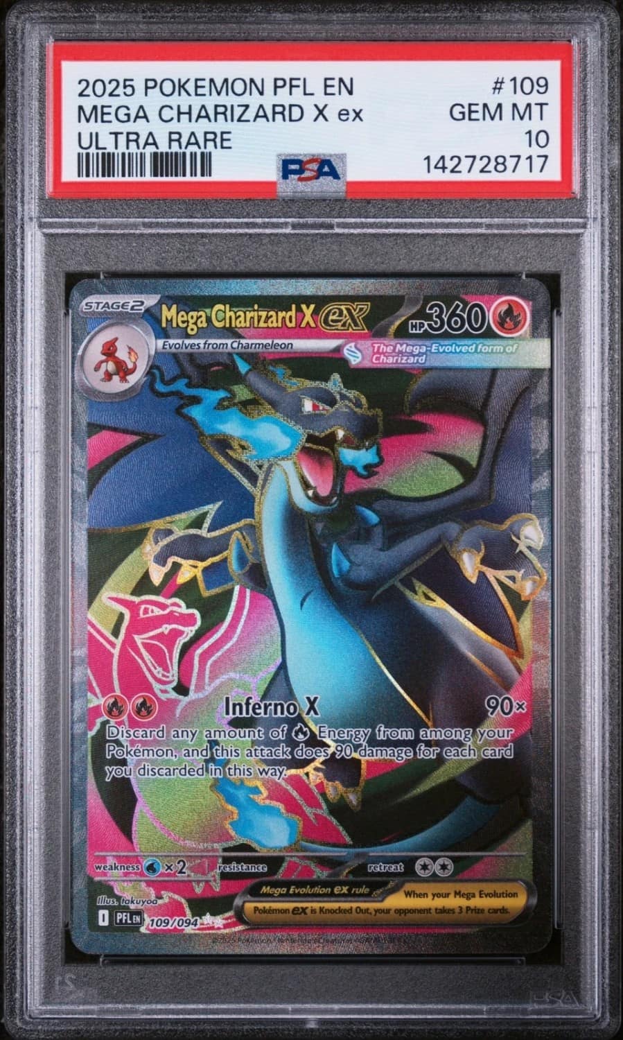 Mega Charizard X Ex