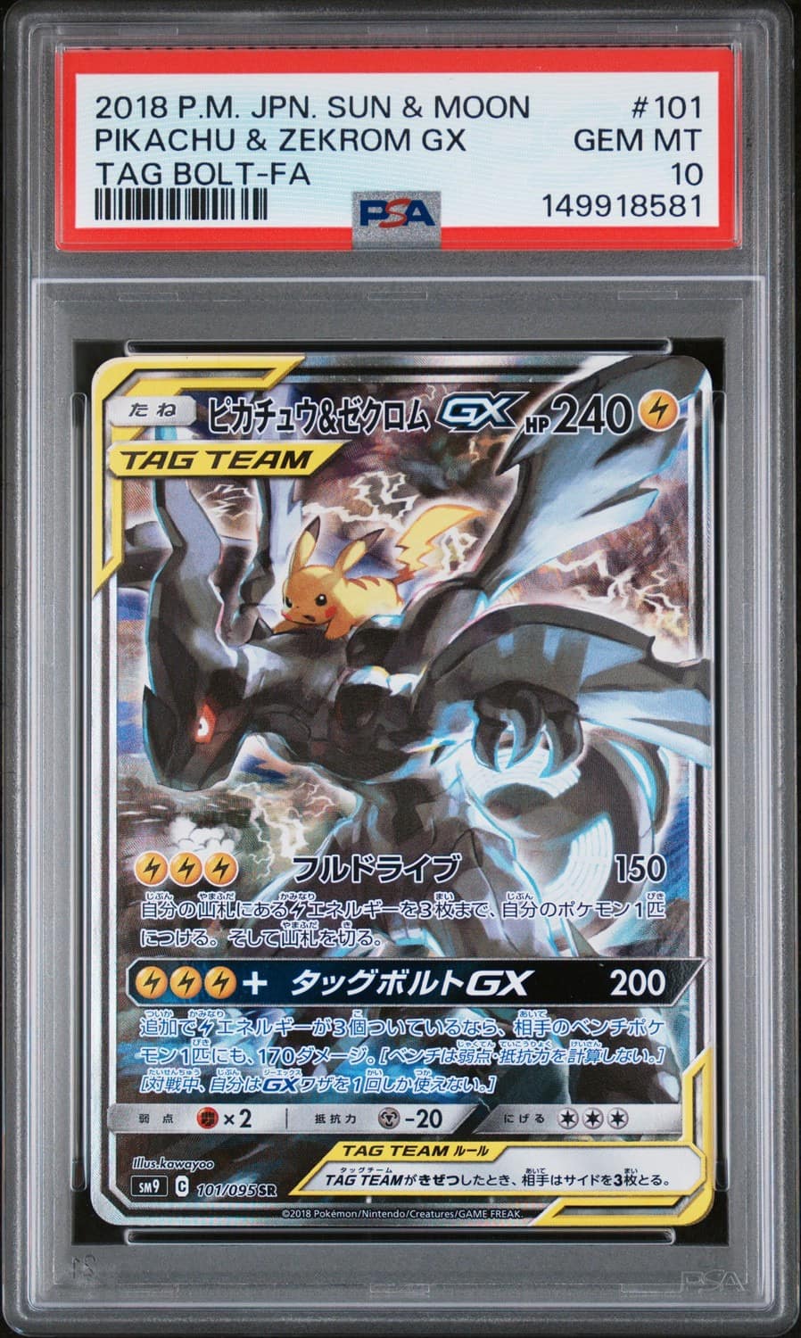 Pikachu & Zekrom Gx