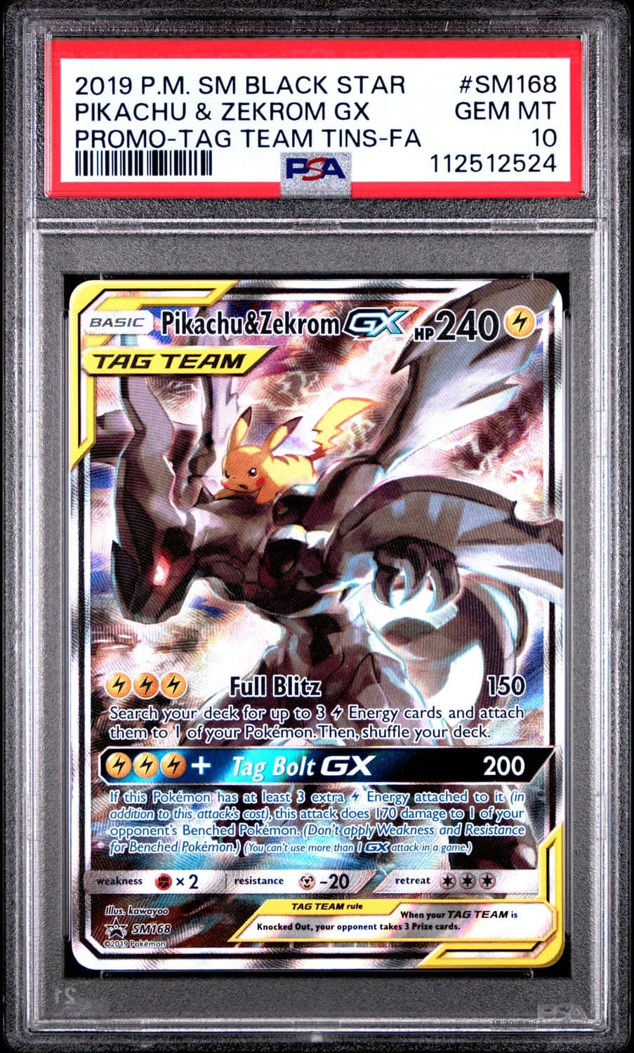 Pikachu & Zekrom Gx