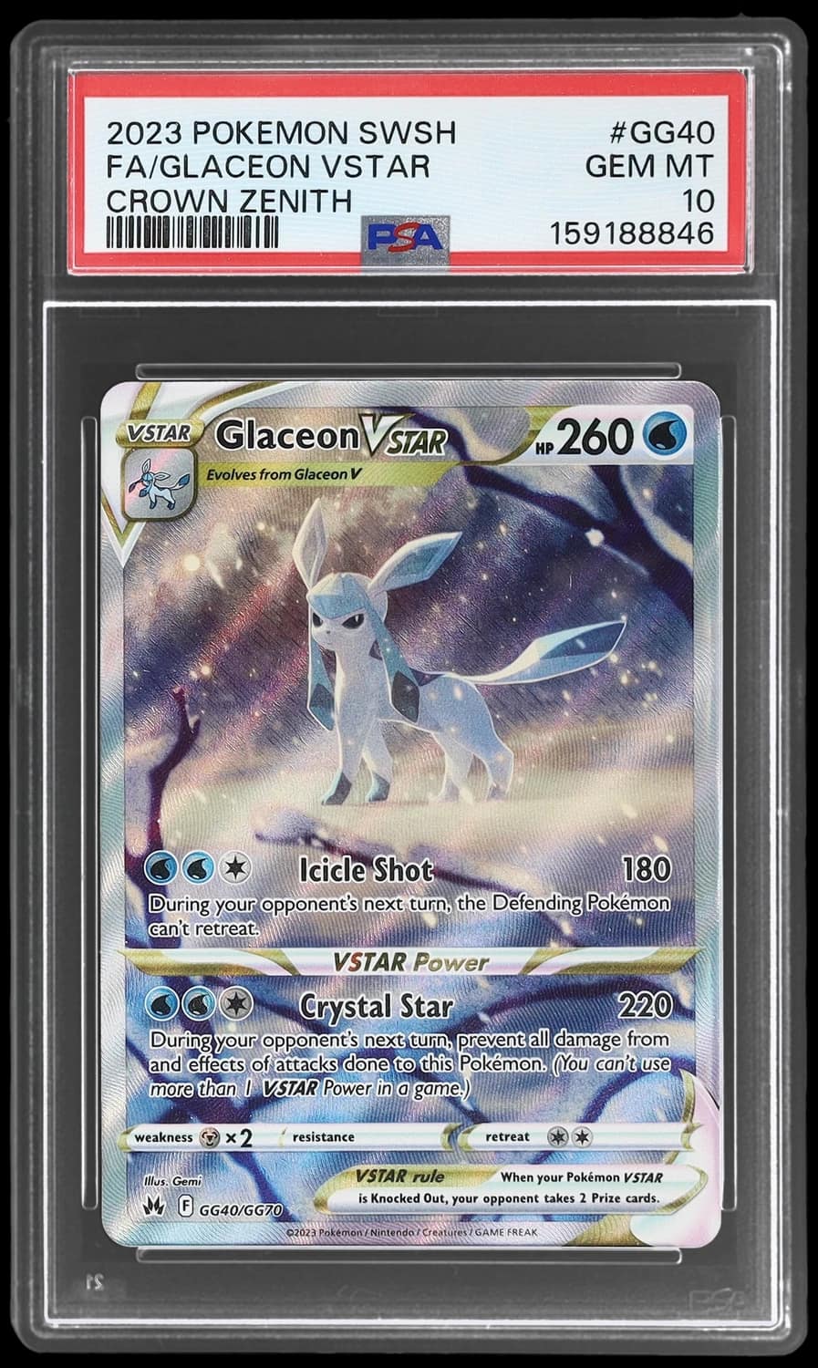 Glaceon Vstar