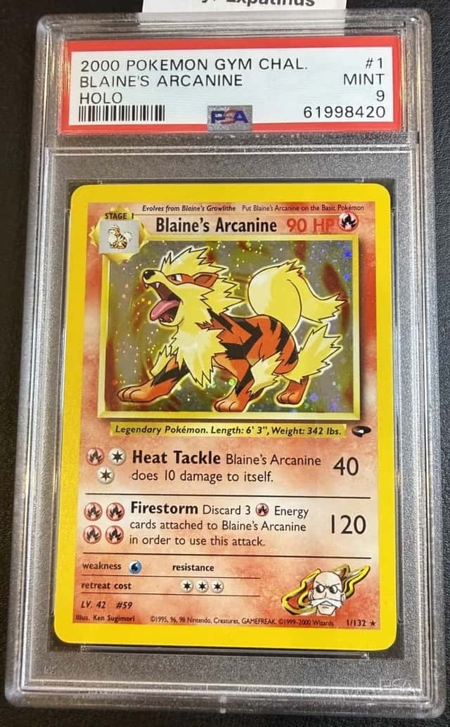 Blaine's Arcanine