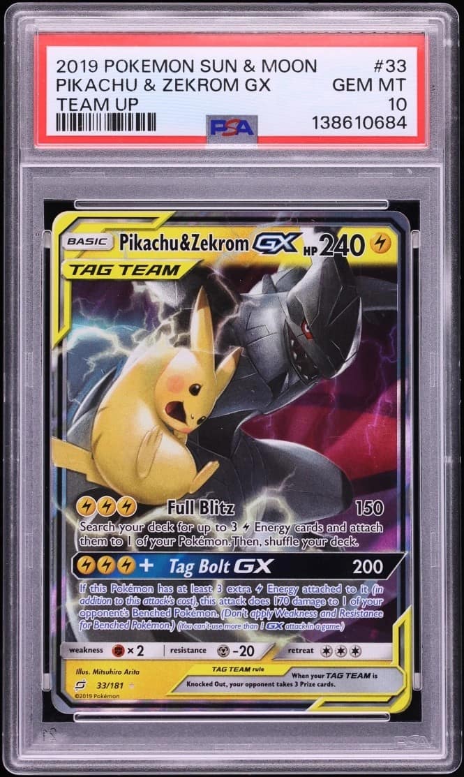 Pikachu & Zekrom Gx