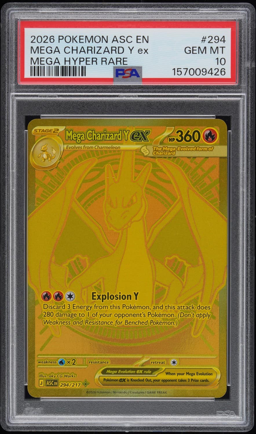 Mega Charizard Y Ex