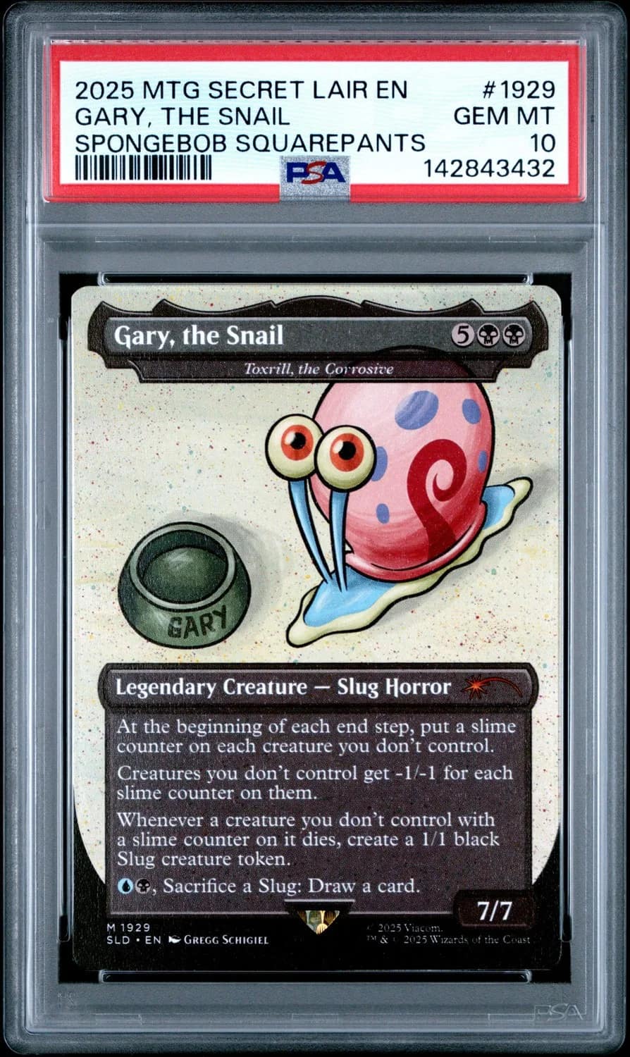 Gary, The Snail
