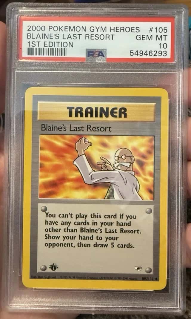 Blaine's Last Resort