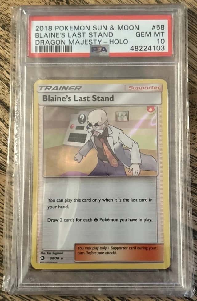 Blaine's Last Stand