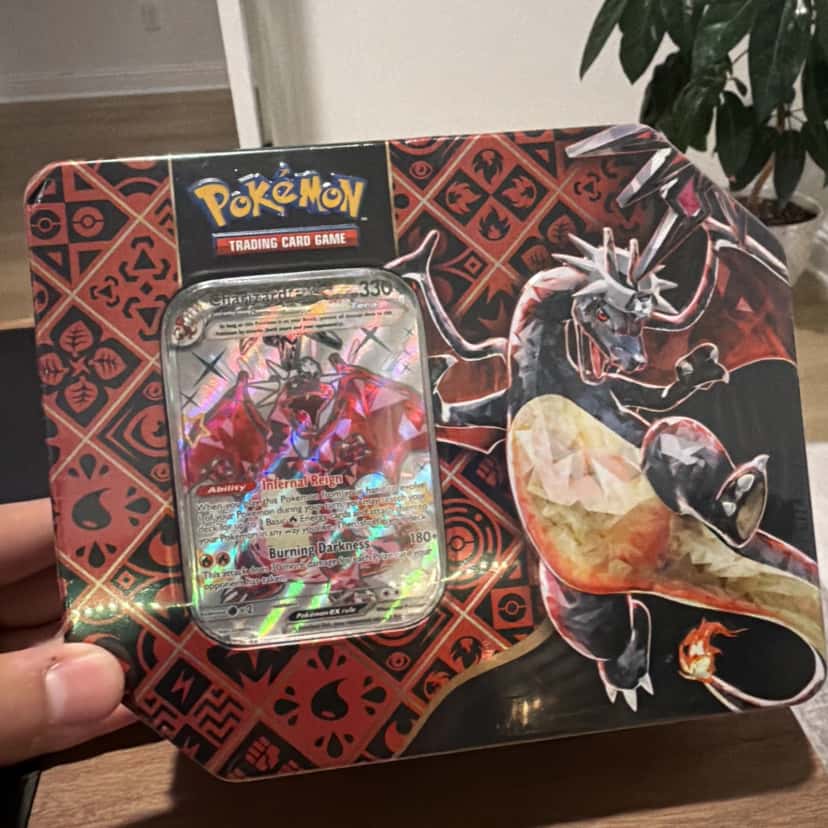 Shiny Charizard Ex Tin