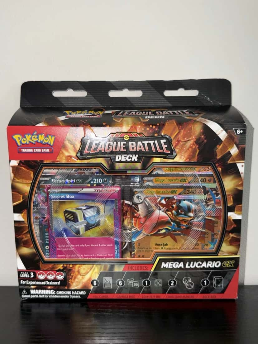 Mega Lucario Ex League Battle Deck
