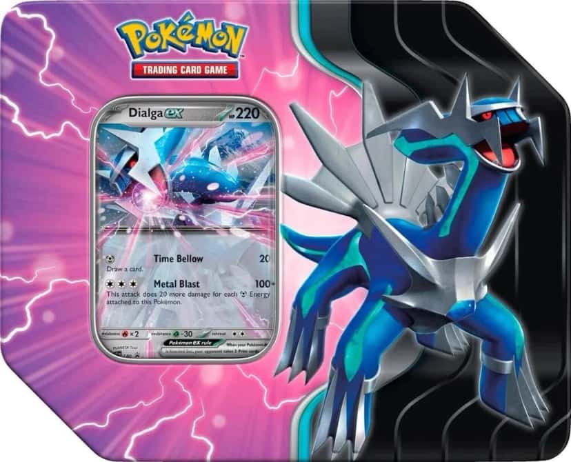 Dialga Ex Premium Tin
