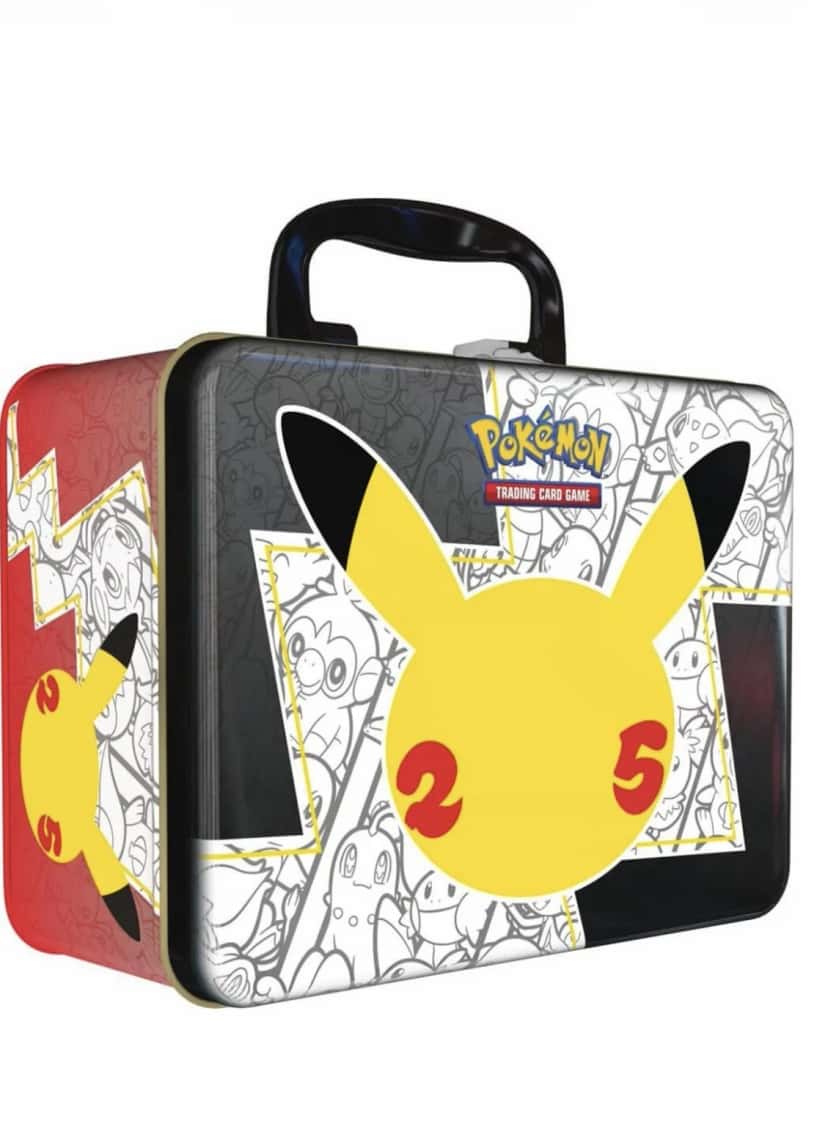 Celebrations 25th Anniversary Collectors Chest Lunch Box Tin