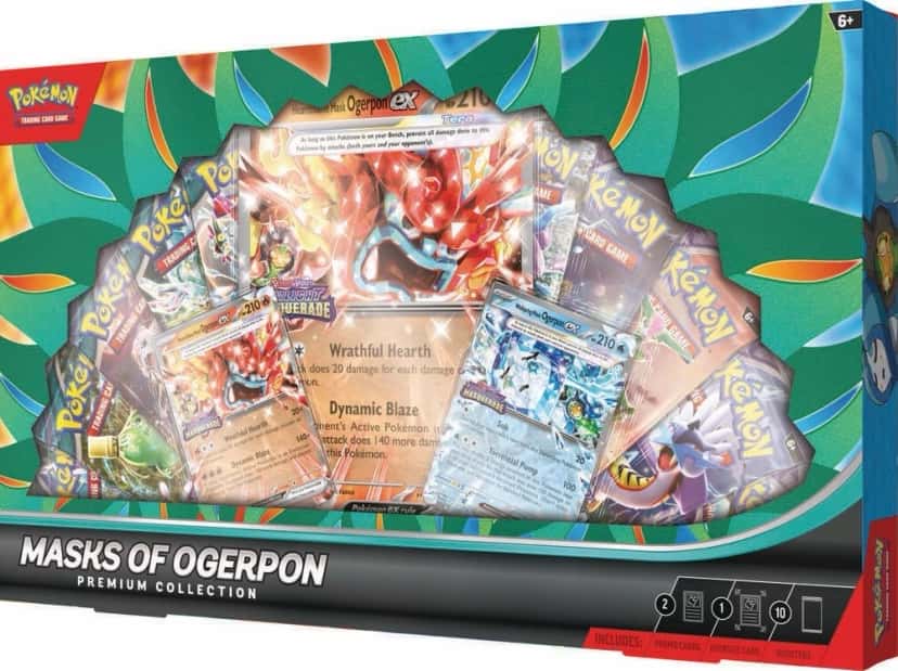 Twilight Masquerade Masks Of Ogerpon Premium Collection