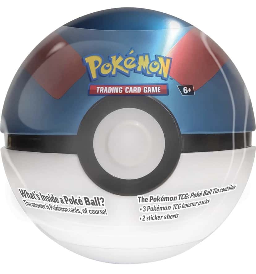 Poke Ball Tin 3 Pack
