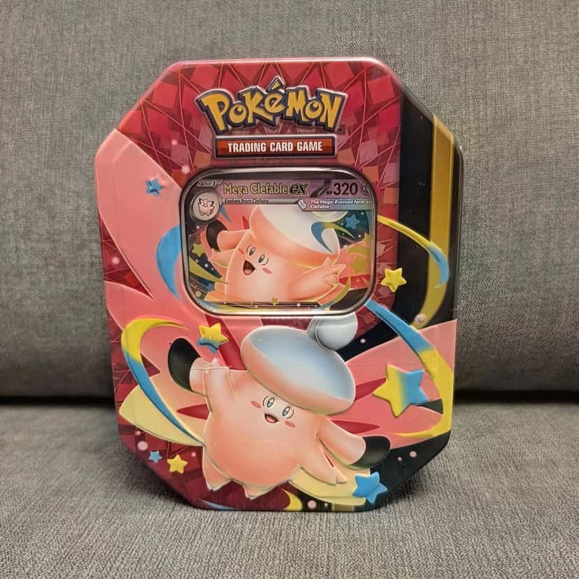 Mega Clefable Ex Mega Moonlight Tin