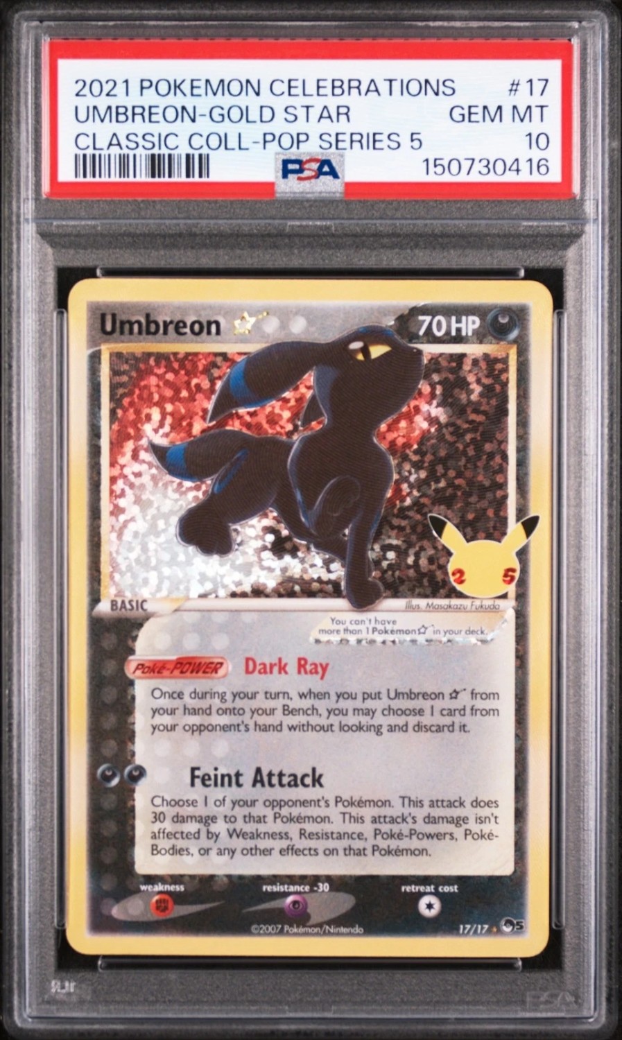 Umbreon-Gold STAR