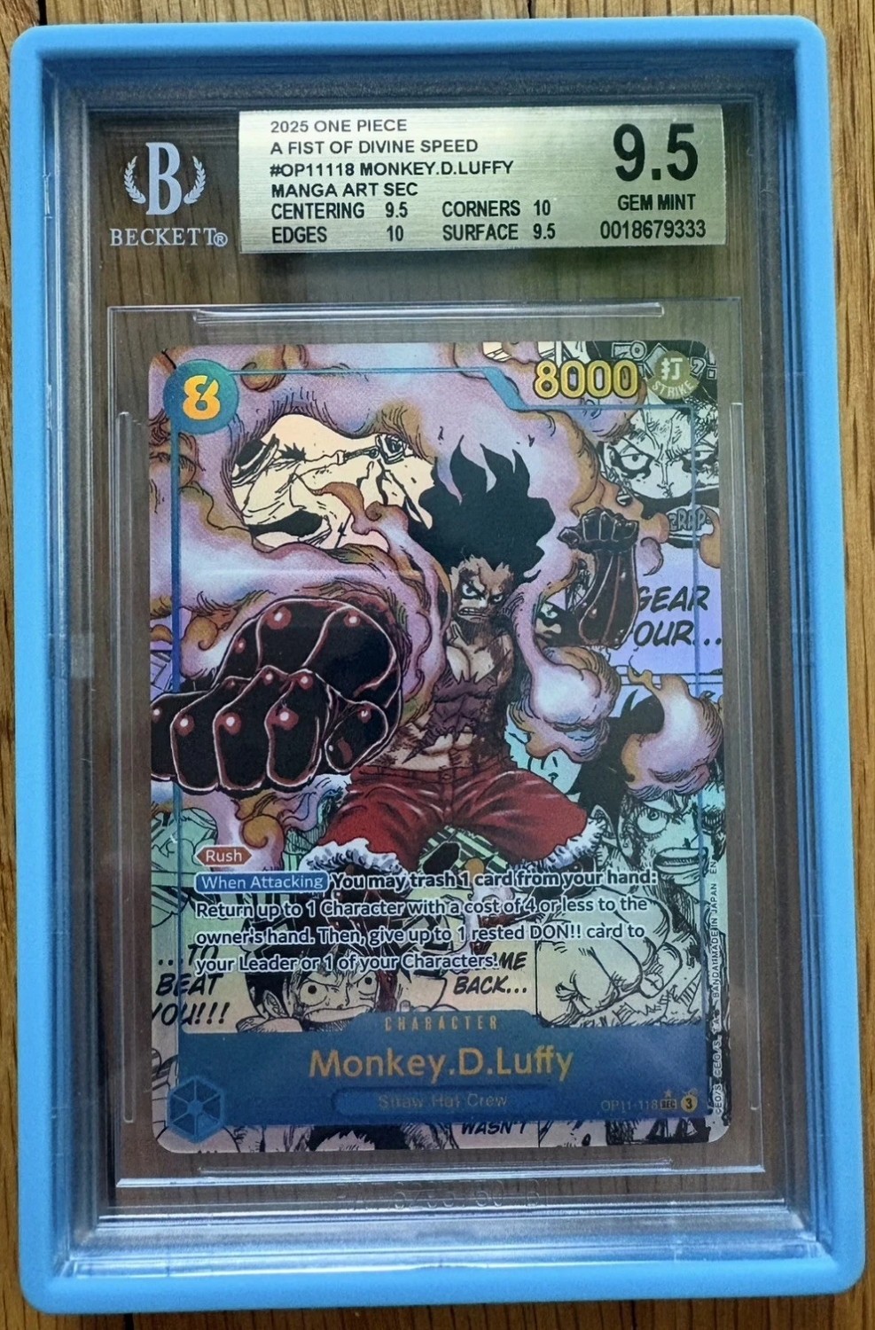 Monkey.D.Luffy MANGA ART SEC