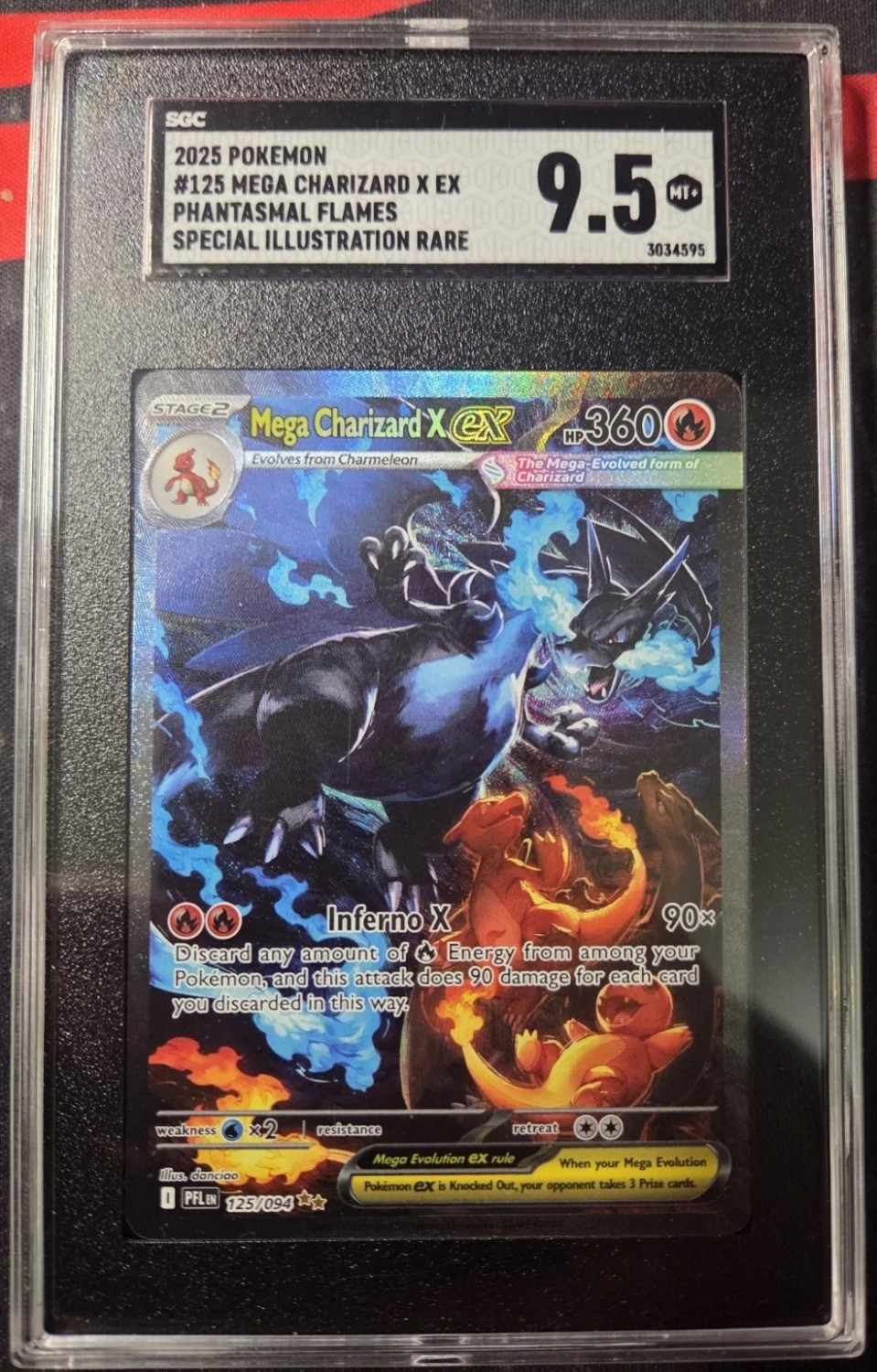MEGA CHARIZARD X ex