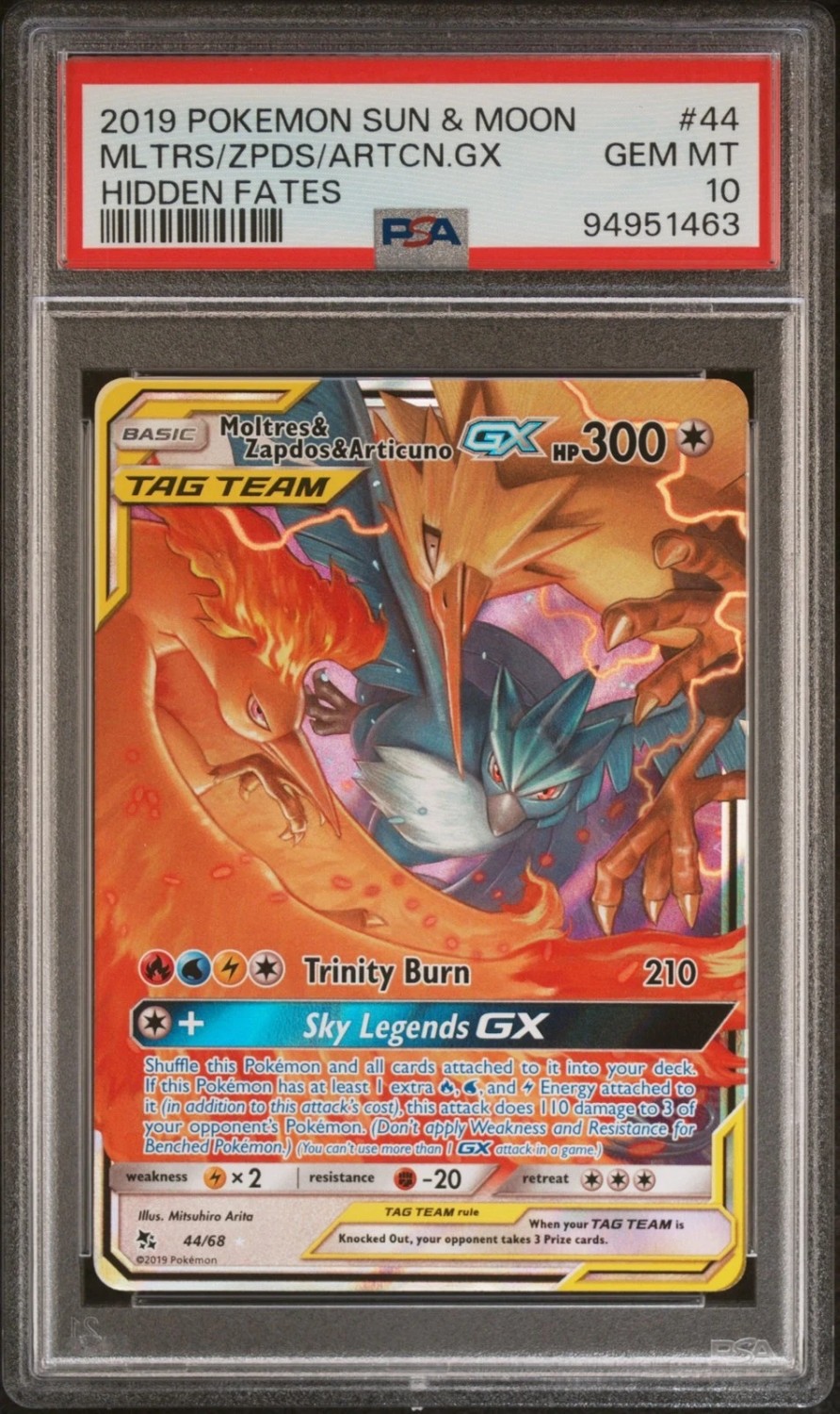 Moltres & Zapdos & Articuno GX