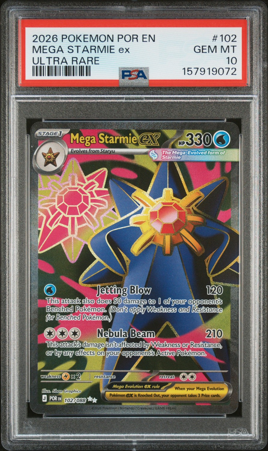 MEGA STARMIE ex