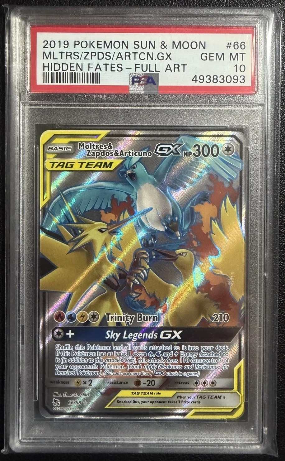 Moltres & Zapdos & Articuno GX