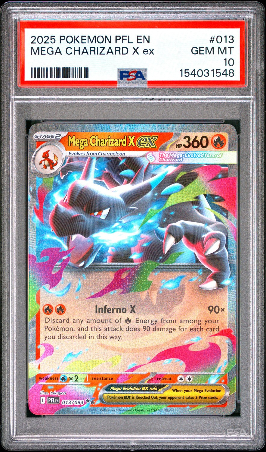 MEGA CHARIZARD X ex