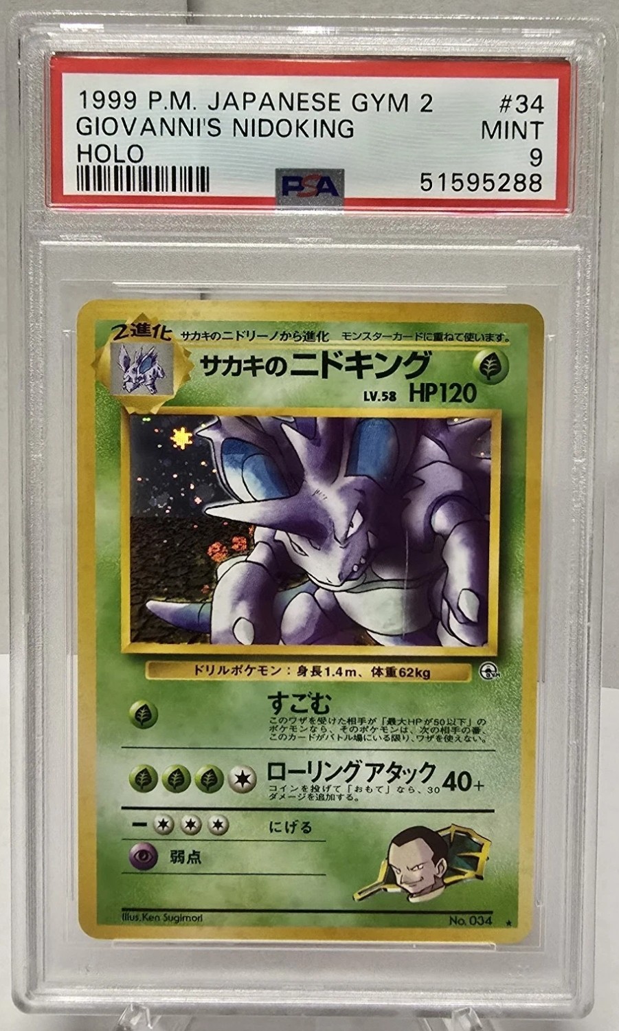 Giovanni's Nidoking