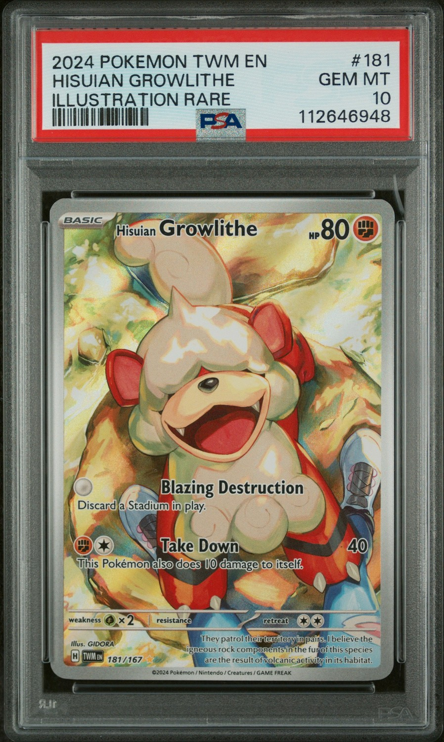 Hisuian Growlithe