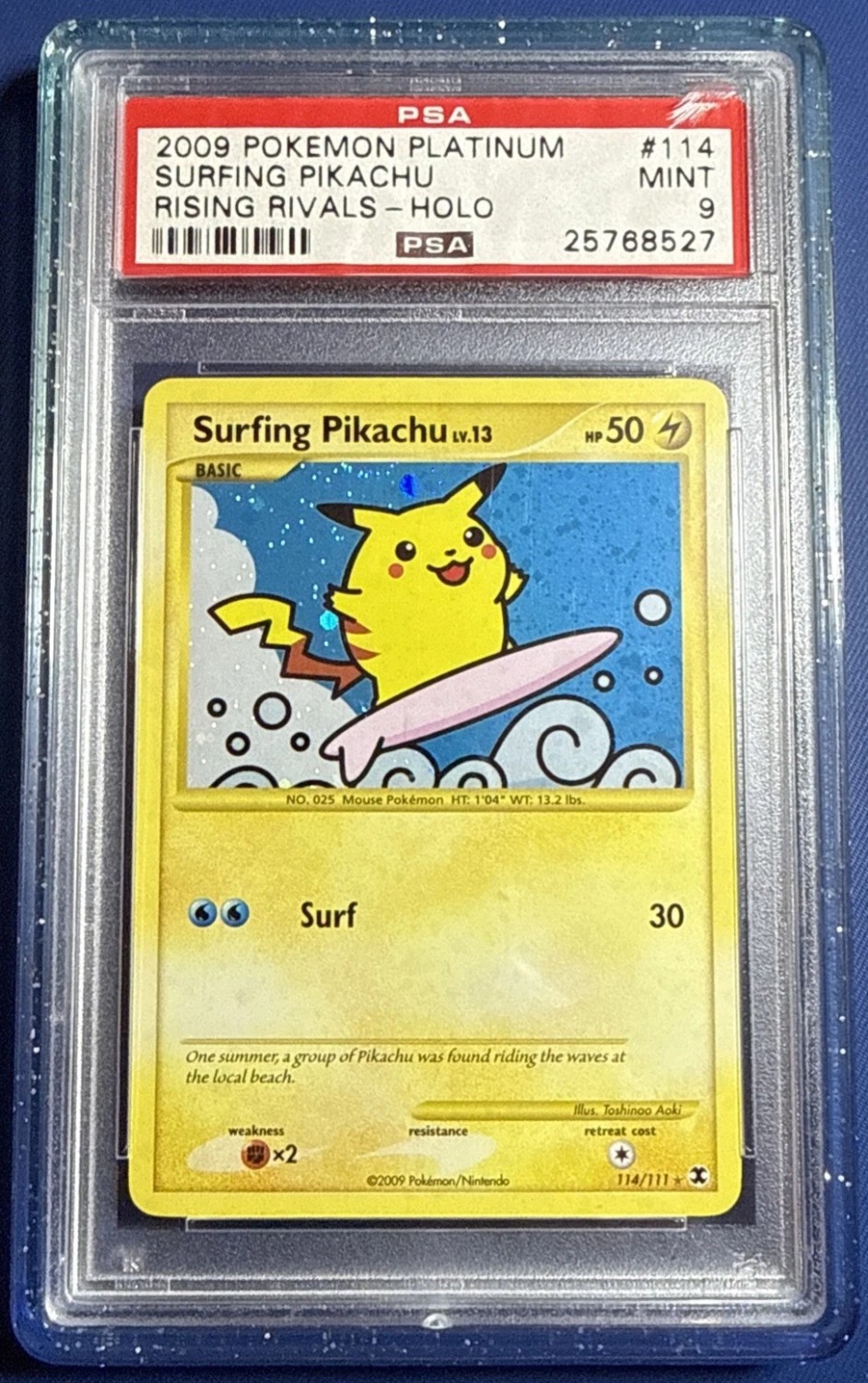 Surfing Pikachu