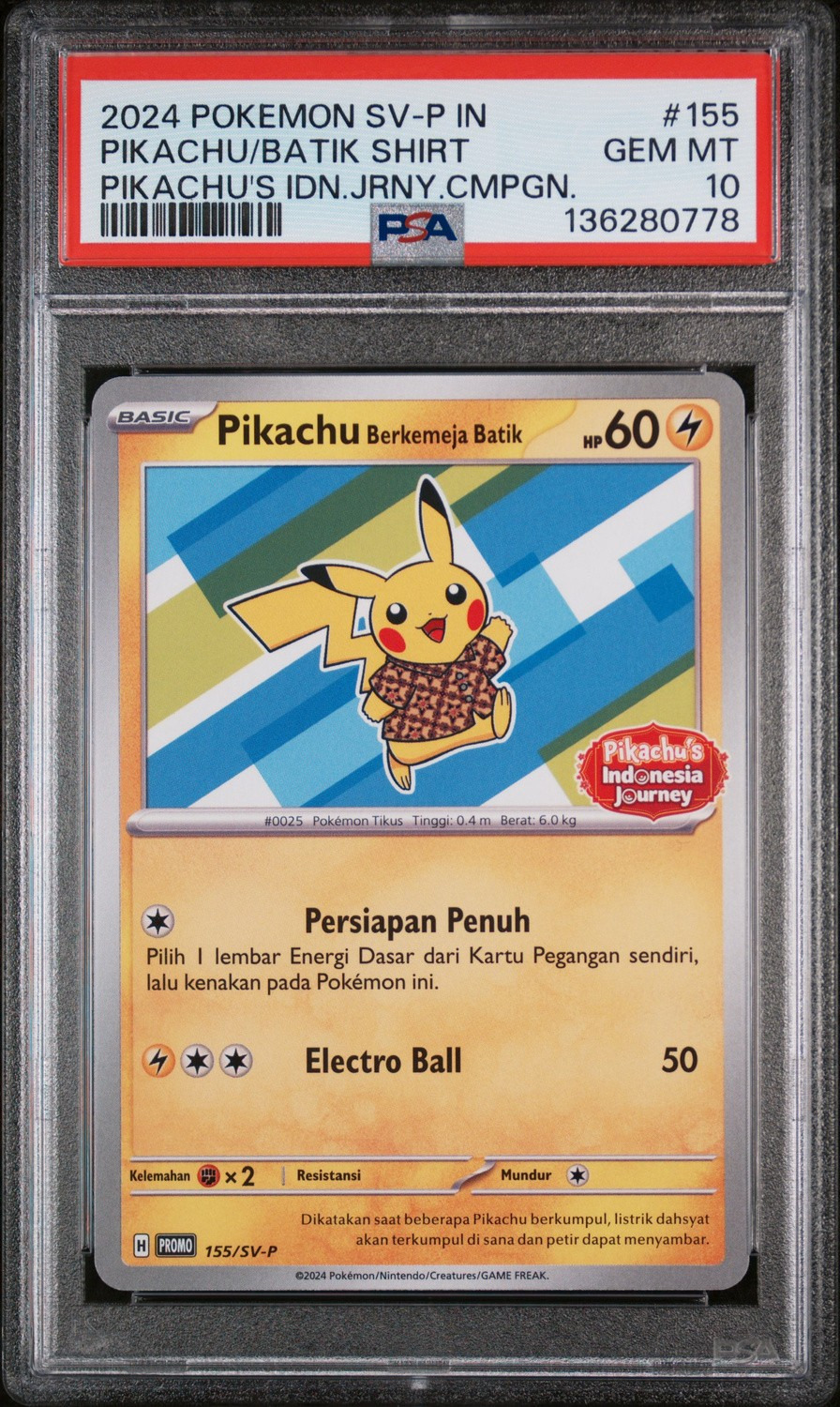 Pikachu/Batik Shirt