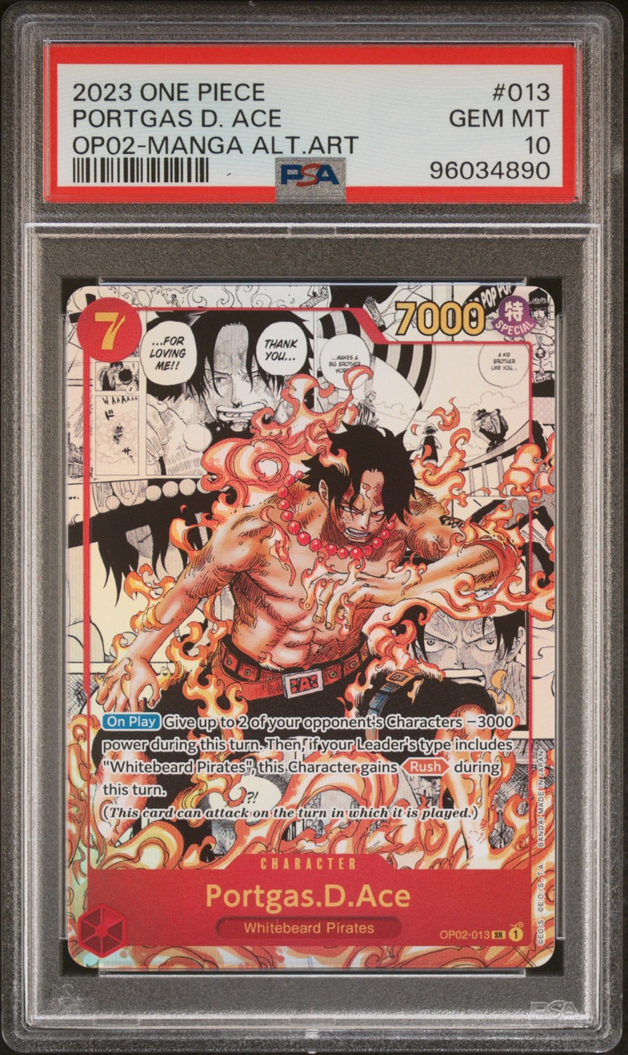Portgas.D.Ace MANGA ART