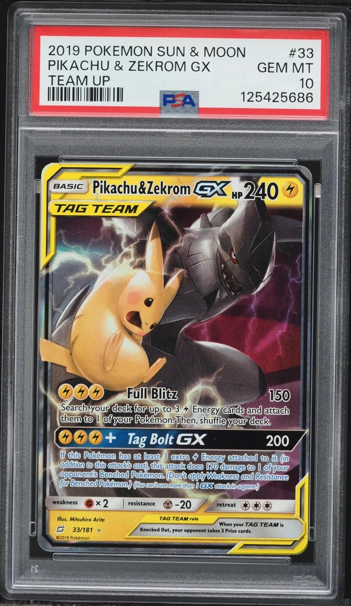 Pikachu & Zekrom GX